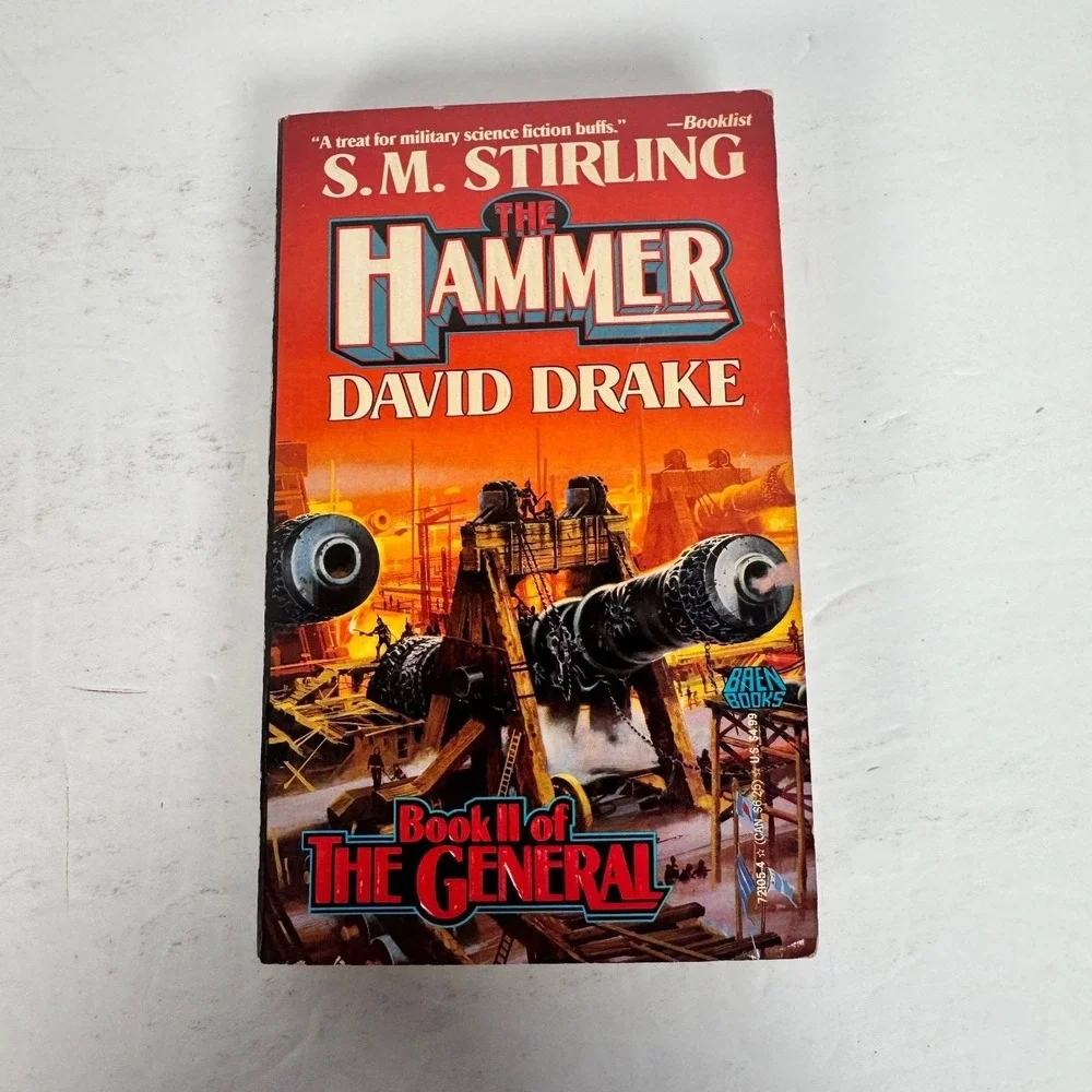 The Hammer S.M. Stirling David Drake 1992 First Printing Military Sci-Fi Baen‎